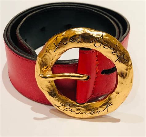 replica yves saint laurent mens belt|vintage yves Saint Laurent belt.